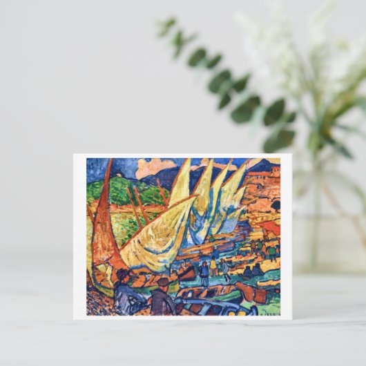 Geviste boten, collioure Andre Derain | Briefkaart (Staand voorkant)