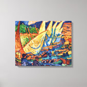 Geviste boten, collioure Andre Derain | Canvas Afdruk (Voorkant)