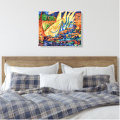 Geviste boten, collioure Andre Derain | Canvas Afdruk (Insitu (Slaapkamer))