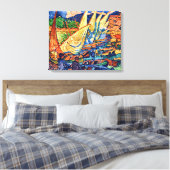 Geviste boten, collioure Andre Derain | Canvas Afdruk (Insitu (Slaapkamer))