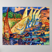 Geviste boten, collioure Andre Derain | Poster (Voorkant)
