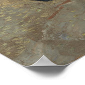 Geviste boten op het strand van Les Saintes-Maries Poster (Hoek)