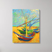 Geviste boten op Saint Marie Canvas Afdruk (Voorkant)