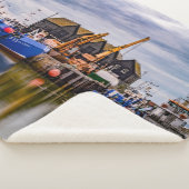 GEVISTE BOTEN SHERPA DEKEN (3/4)