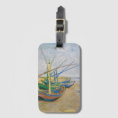 Geviste boten | Vincent van Gogh Bagagelabel (Voorkant (verticaal))