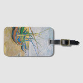 Geviste boten | Vincent van Gogh Bagagelabel (Voorkant (horizontaal))