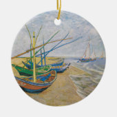 Geviste boten | Vincent van Gogh Keramisch Ornament (Voorkant)
