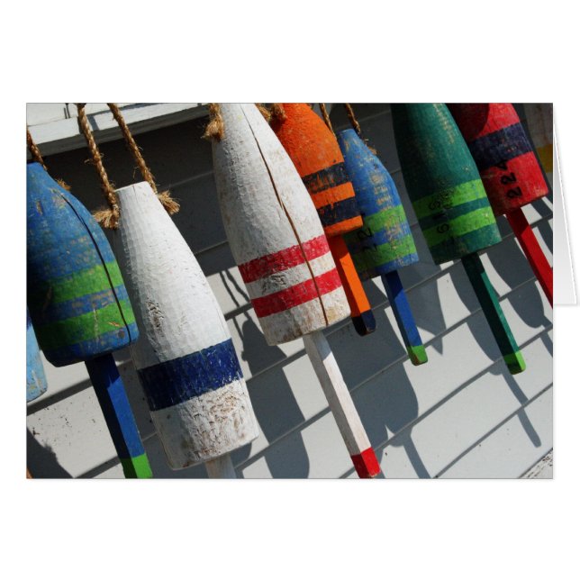 Geviste Bouy Kaart (Voorkant Horizontaal)