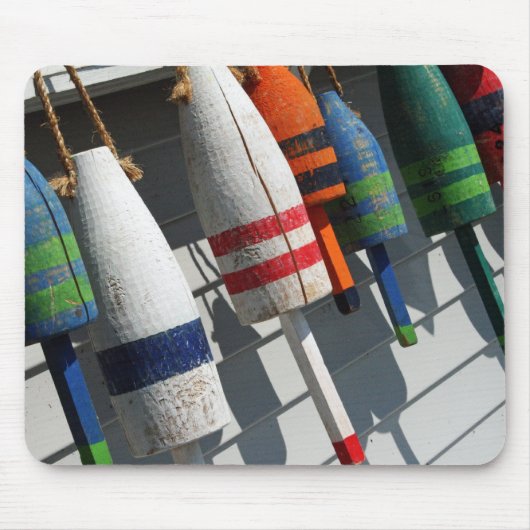 Geviste Bouy Mousepad Muismat (Voorkant)