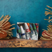 Geviste Bouy Plaque Fotoplaat (Zijkant)