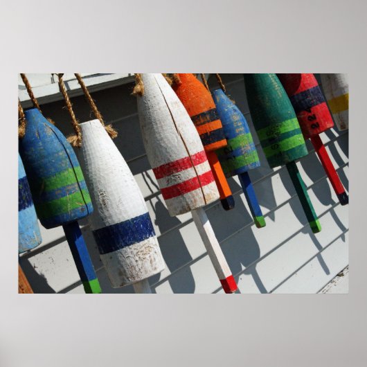 Geviste Bouy Poster (Voorkant)