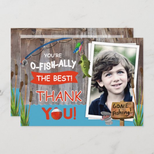 Geviste buitenganger Geachte Hartelijk dank Bedankkaart (Voorkant / Achterkant)