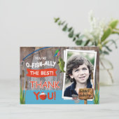 Geviste buitenganger Geachte Hartelijk dank Bedankkaart (Staand voorkant)