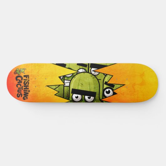 Geviste Cactus Skateboard (Horizontaal)