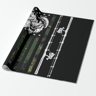 Geviste Camouflage Vlag van de Verenigde Staten vo Cadeaupapier