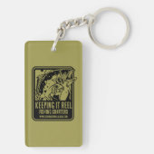 Geviste charters en club Accessoires Sleutelhanger (achterkant)