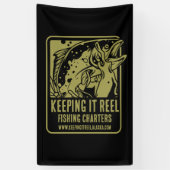 Geviste charters en club Accessoires Spandoek (Verticaal)