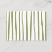 Geviste "clothesline Diaper"-kaart Informatiekaartje (Achterkant)