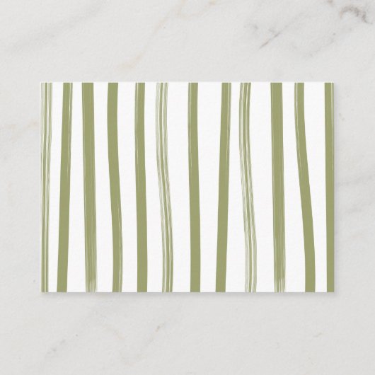 Geviste "clothesline Diaper"-kaart Informatiekaartje (Achterkant)