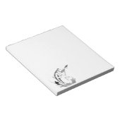 Geviste Club Sjabloon Notitieblok (Schuin)