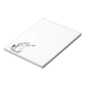 Geviste Club Sjabloon Notitieblok (Linkerzijde)