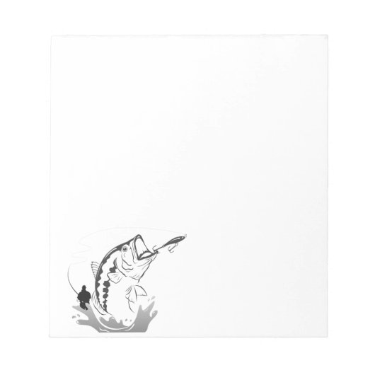 Geviste Club Sjabloon Notitieblok (Voorkant)