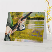 Geviste dag kaart (Gele Bloem)