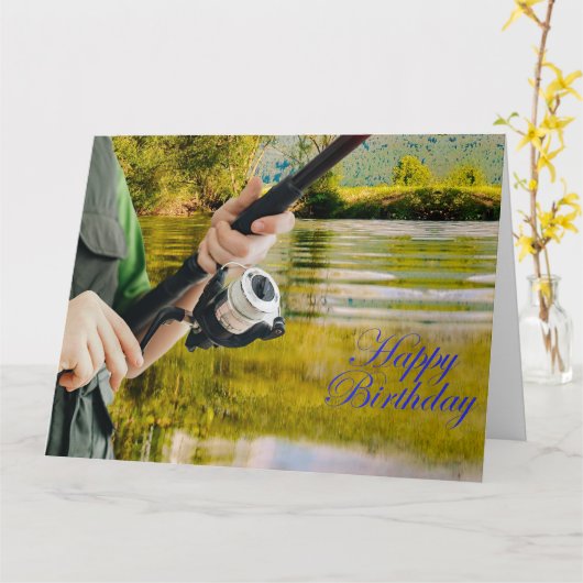 Geviste dag kaart (Gele Bloem)