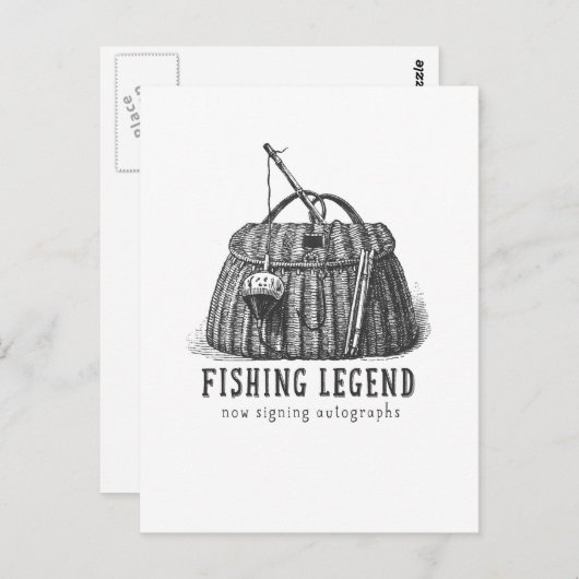 Geviste doos van Legend Briefkaart (Voorkant / Achterkant)