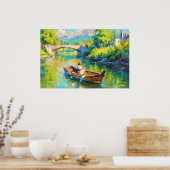 Geviste dorp poster (Keuken)