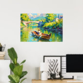 Geviste dorp poster (Thuiskantoor)