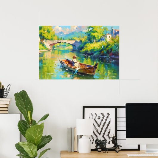 Geviste dorp poster (Thuiskantoor)