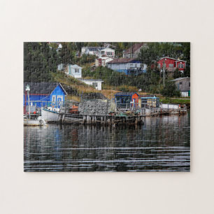 Geviste dorpen in Newfoundland Legpuzzel
