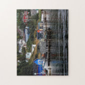Geviste dorpen in Newfoundland Legpuzzel (Verticaal)