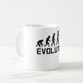 Geviste evolutie koffiemok (Voorkant links)