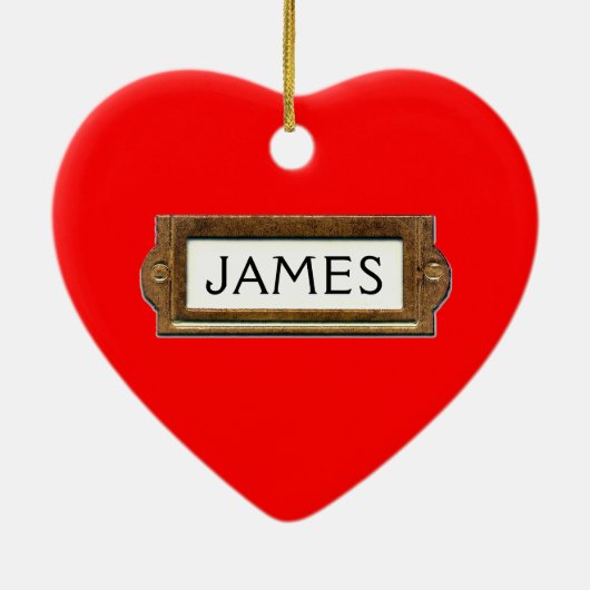 Geviste feestdag keramisch ornament (Achterkant)