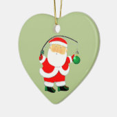 Geviste feestdag keramisch ornament (Links)