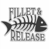 Geviste film- en releasefrany sticker (Voorkant)