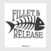 Geviste film- en releasefrany sticker (Vel)