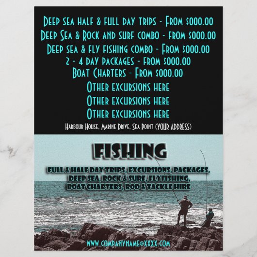 Geviste flyers - aanpasbaar (Achterkant)