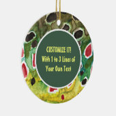 Geviste forel keramisch ornament (Rechts)