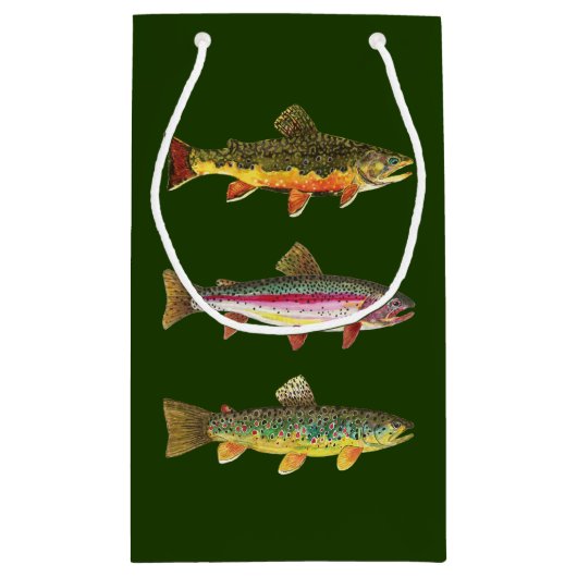 Geviste forel klein cadeauzakje (Achterkant)