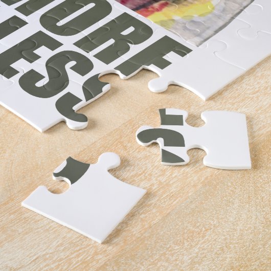 Geviste forel legpuzzel (Zijkant)