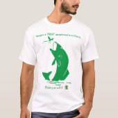 Geviste forel - massatorel t-shirt (Voorkant)