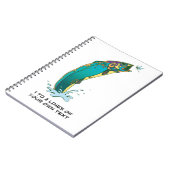 Geviste forel notitieboek (Linkerzijde)