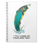 Geviste forel notitieboek (Voorkant)