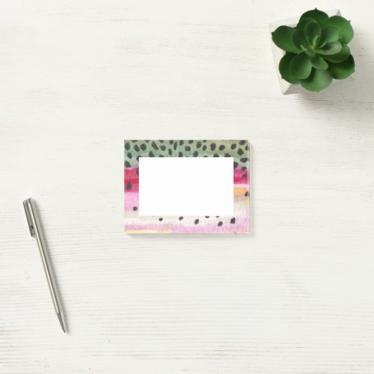 Geviste forel post-it® notes (Kantoor)