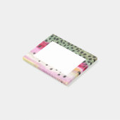Geviste forel post-it® notes (Schuin)