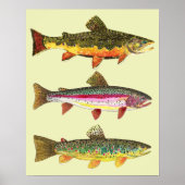 Geviste forel poster (Voorkant)