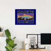Geviste forel poster (Thuiskantoor)
